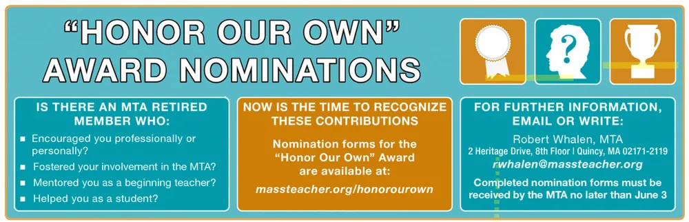 Honor Our Own Award Nominations 2022
