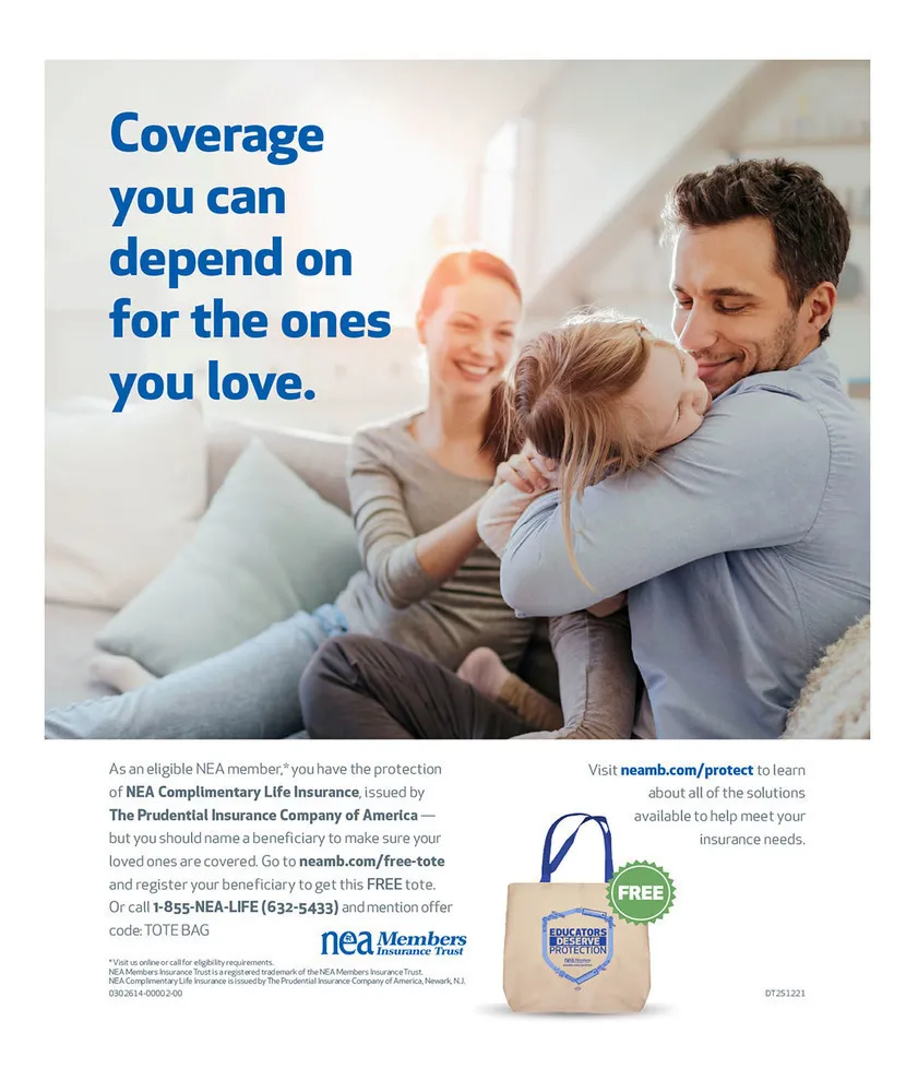 nea members insurance trust advertisement