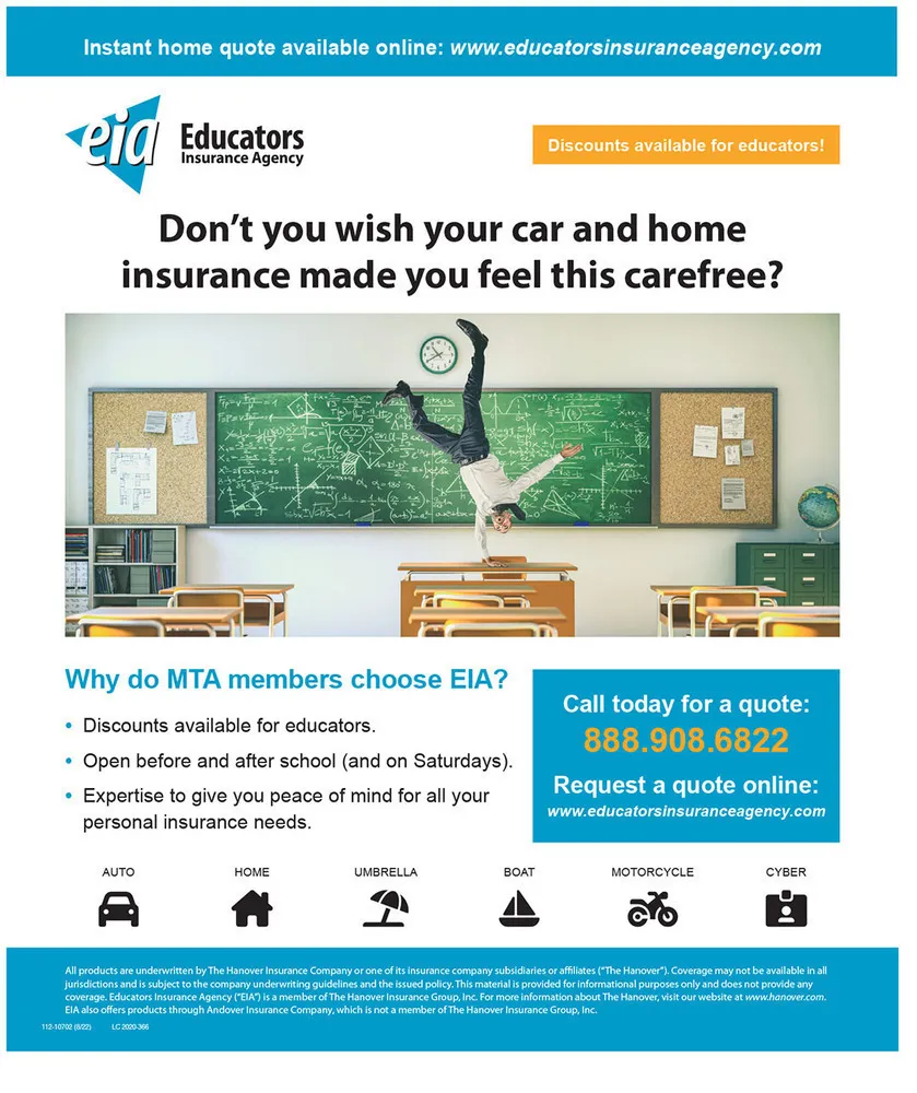 Educators Insurance Agency | Massachusetts Teachers Association