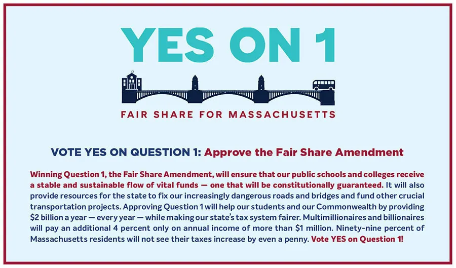 advertisement: fair share for massachusetts