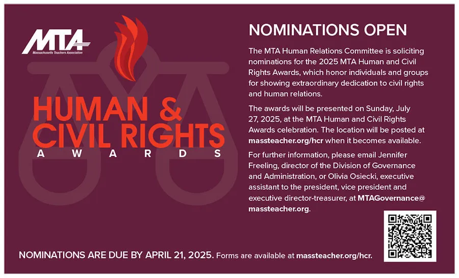 Advertisement: masschusettsteachersassocation