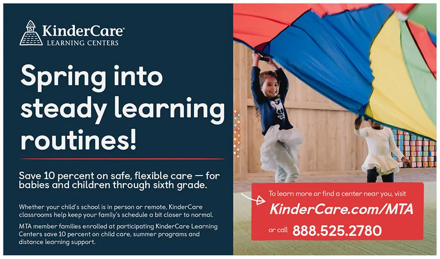 advertisement: kinder care