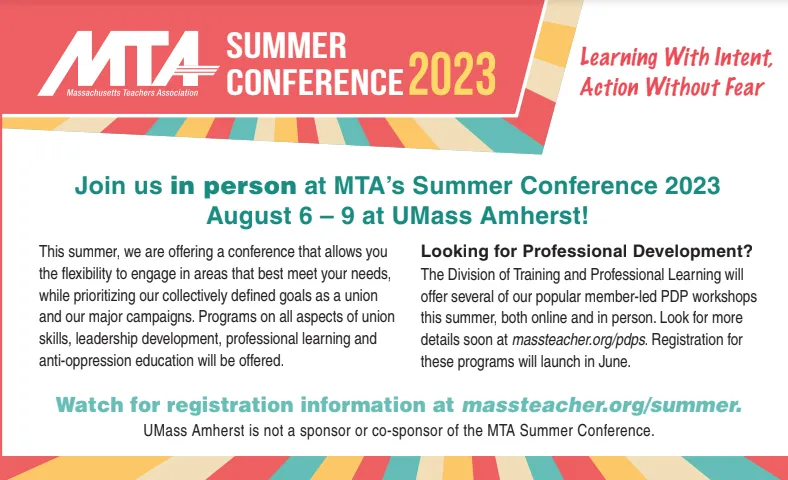MTA Summer Conference 2023