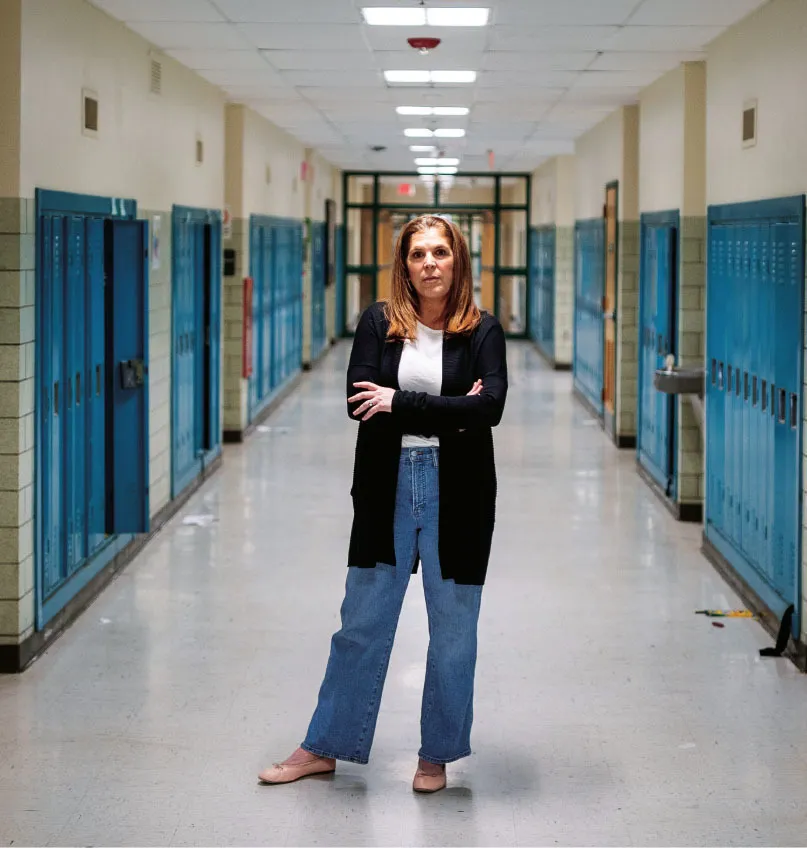 becky abate president of the hopkinton teachers association said more educators in her local are leaving before retirement