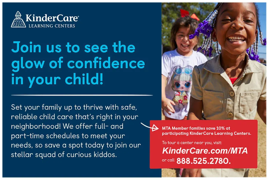 Advertisement: kindercare