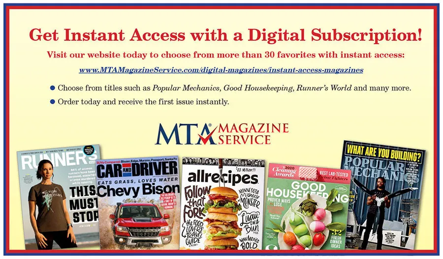 mta magazine service ad