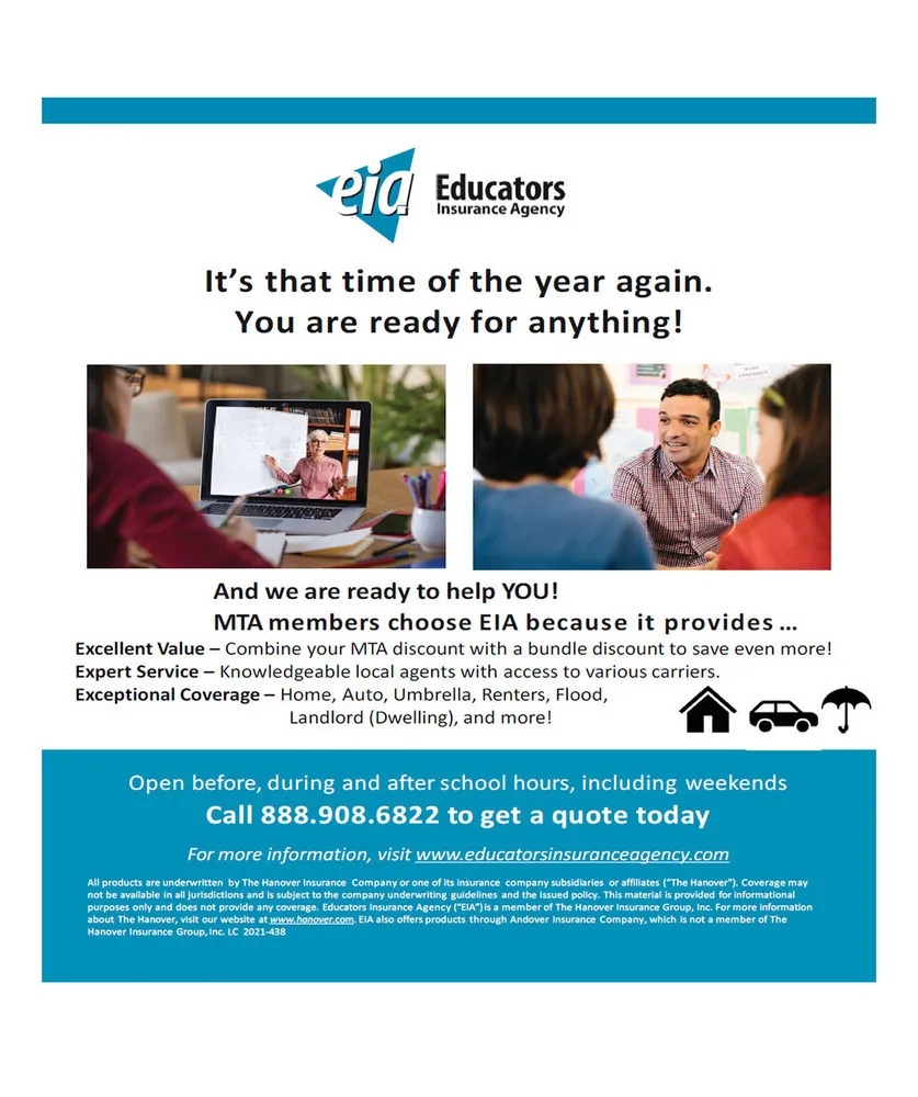 educators insurance agency advertisement