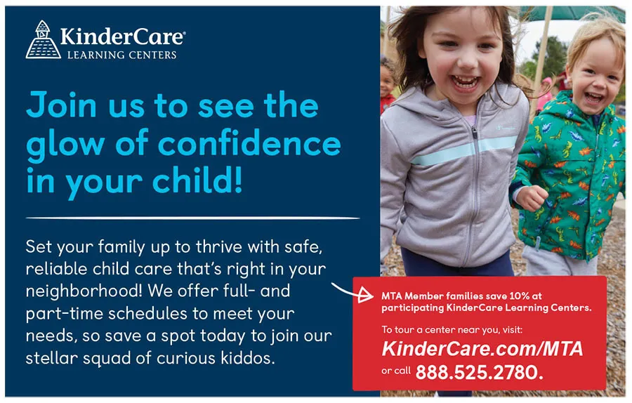 Advertisement: kindercare
