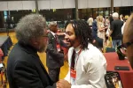 Cornel West and De'Shawn Washington