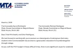 MTA leadership outline their goals for the FY27 budget in a letter to the chairs of the Joint Committee on Ways and Means.