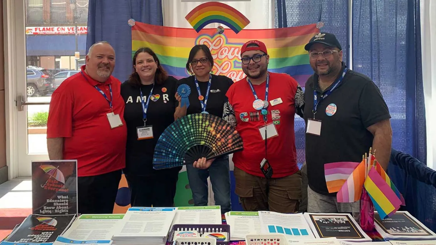 LGBTQ+ Committee in Worcester for pride festivities on Sept. 6, 2026.