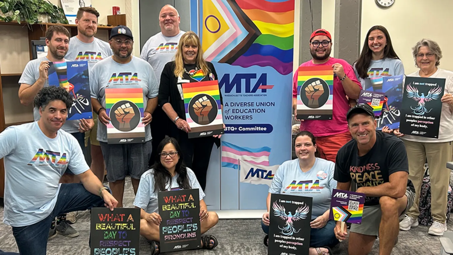 LGBTQplus Committee members in Worcester