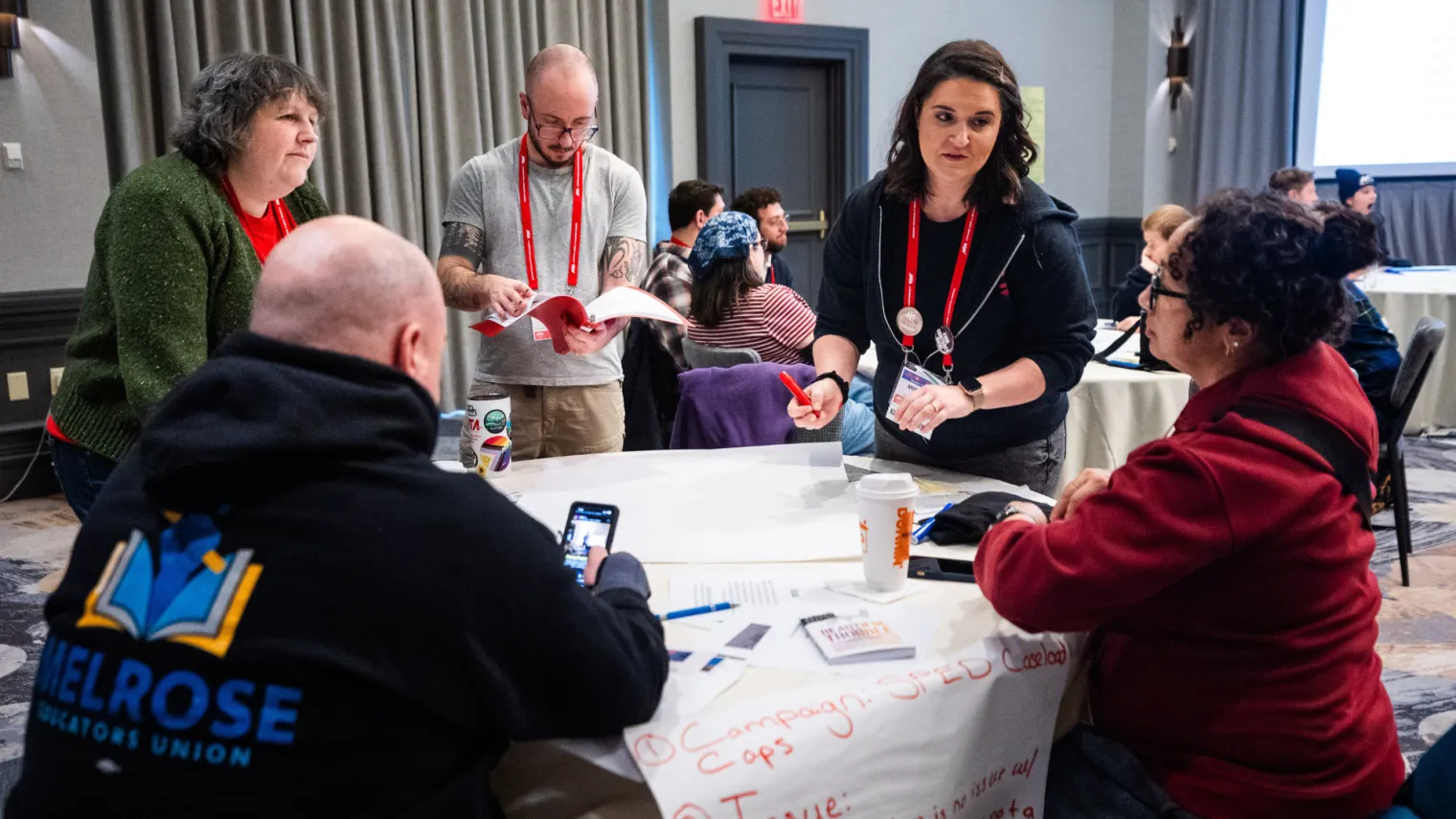 Every winter, the MTA hosts the Union Skills Winter Conference, a one-day event that provides an array of skill-building workshops.