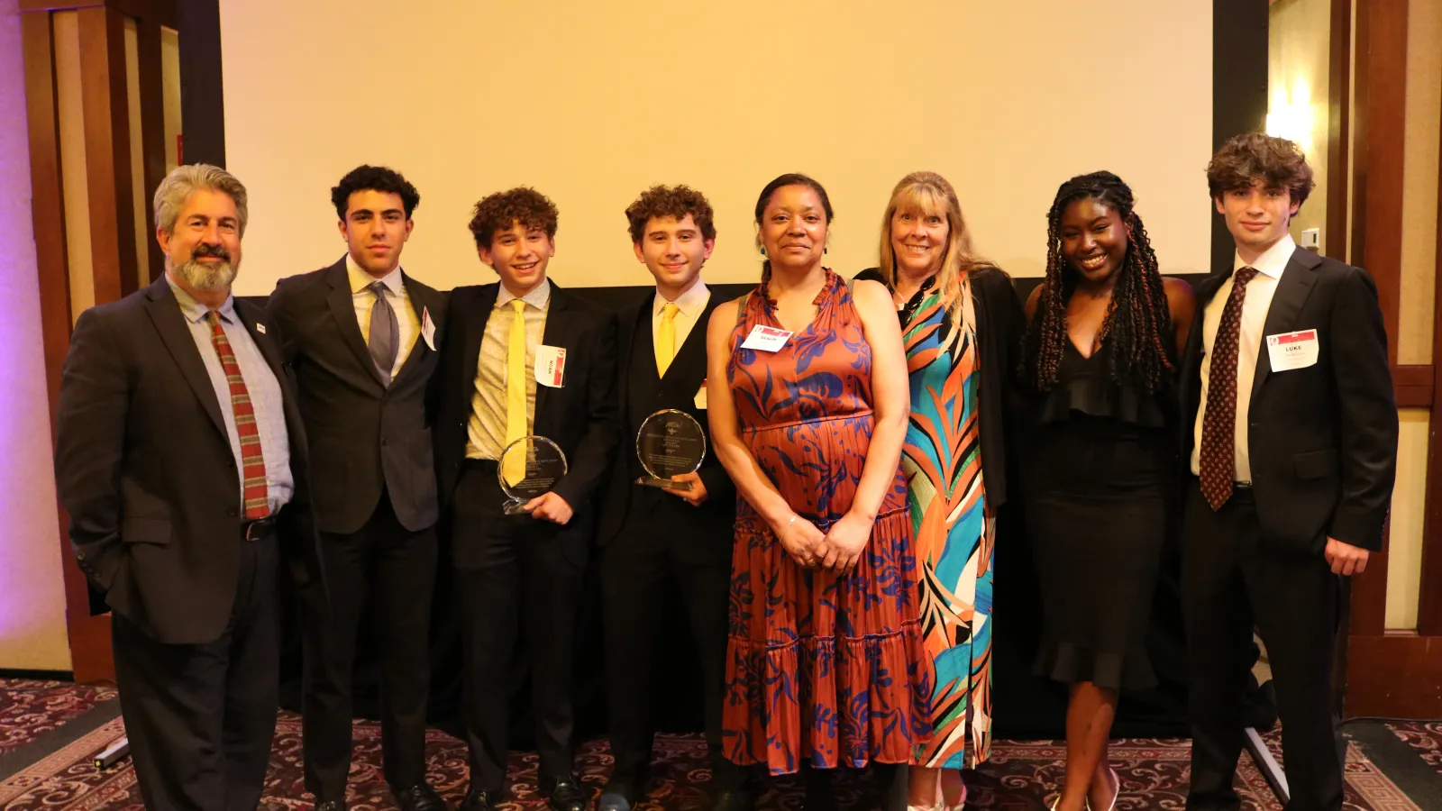 Several organizations were recognized recently.