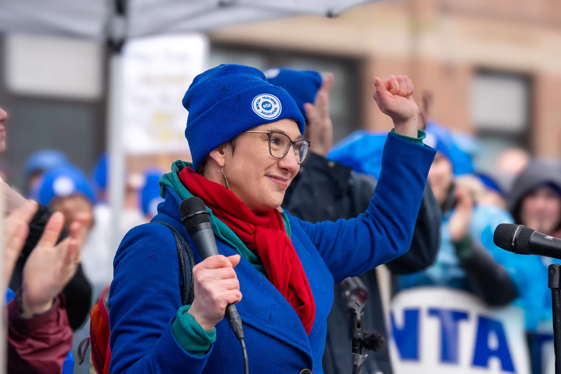 Local presidents speak out for education rights