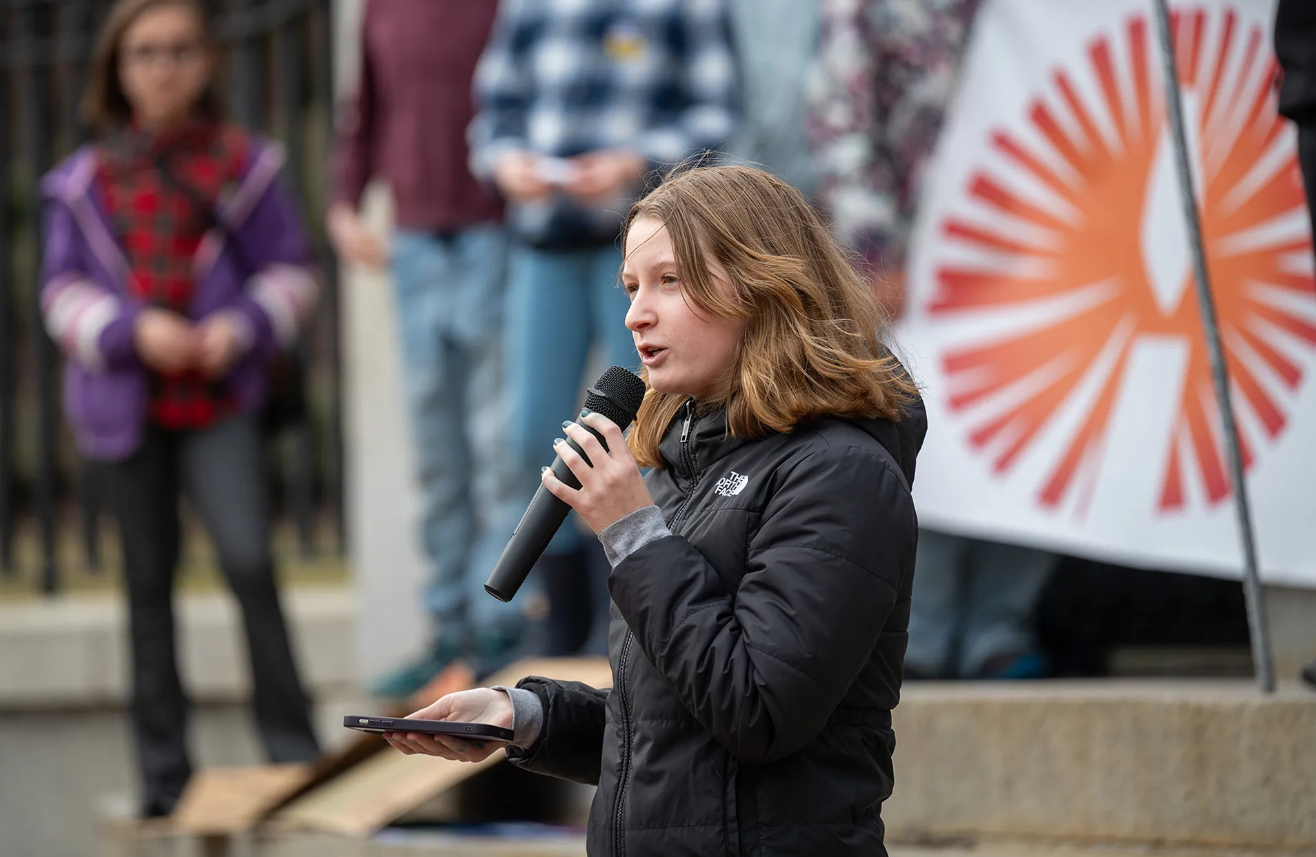 Students Raise Their Voices on Education at Boston Common