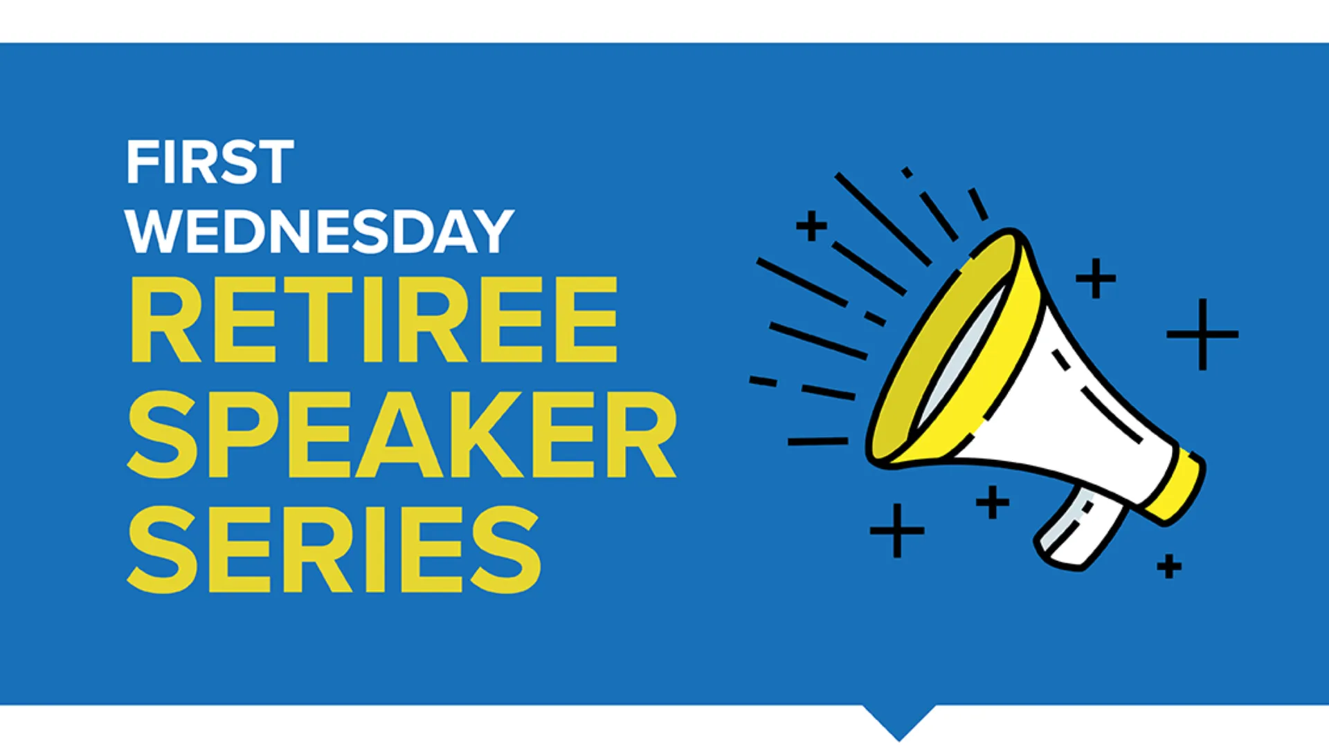 Join MTA retirees each month for the MTA Retired First Wednesday Speaker Series. Each month on the first Wednesday. These sessions, held on the first Wednesday of each month, feature speakers discussing a range of issues.