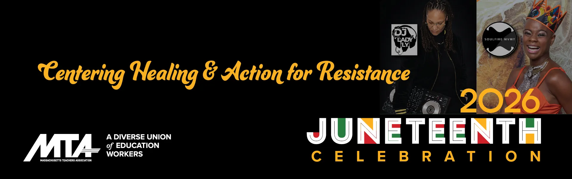 Centering Healing and Action for Resistance is the theme of the 2026 Juneteenth celebration at Worcester State University