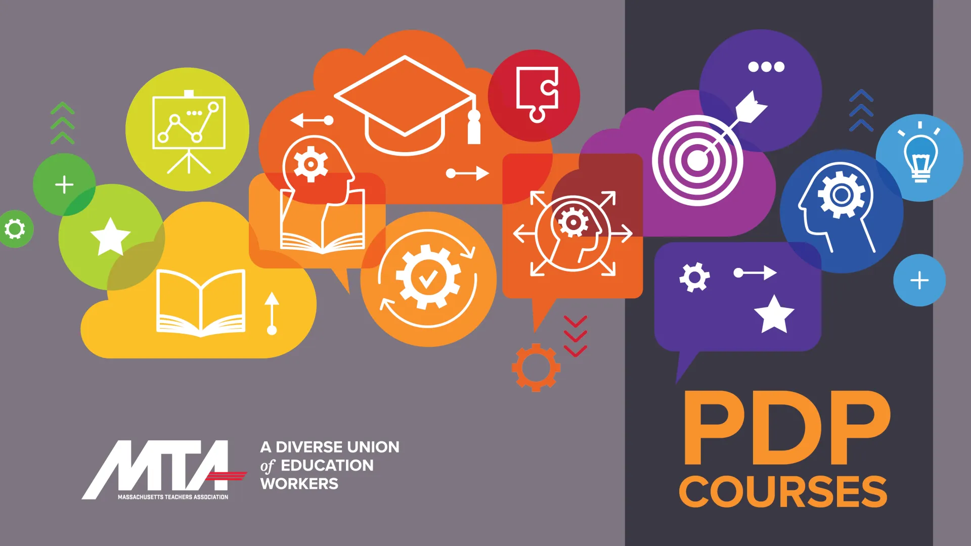 PDP courses graphic