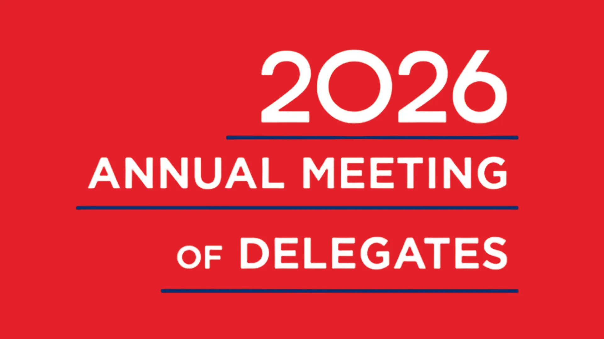 181st Annual Meeting of Delegates was held on May 8 & 9, 2026