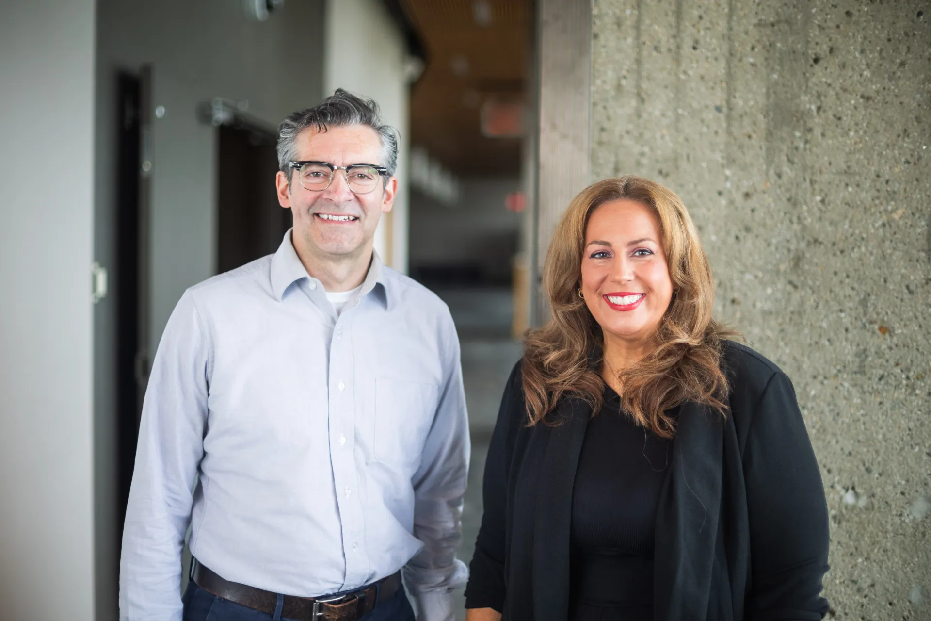 MTA President Matt Bach and MTA Vice President Deb Gesualdo