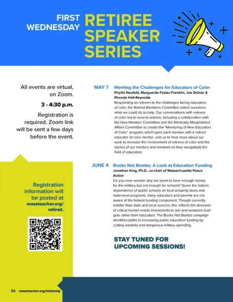 First Wednesday Speaker Series