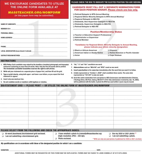 encourage candidates