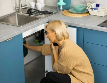 a neighbor or friend stop