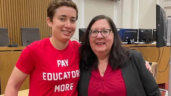 Education Support Professionals testify for fair wages at the State House.