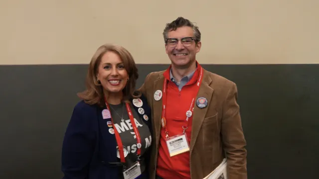 Matt Bach and Deb Gesualdo are the new president and vice president of the MTA. They'll take office on July 15.