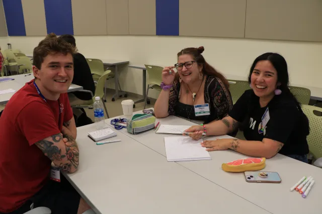 MTA new members at MTA Summer Conference at UMass Amherst.