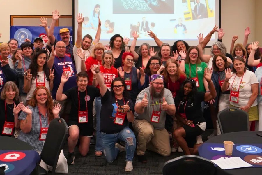 MTA Education Support Professionals at the first-ever ESP training day at MTA Summer Conference in July 2026 at UMass Amherst.